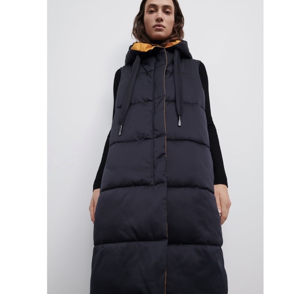 Zara reversible padded vest - Picture 2 of 7